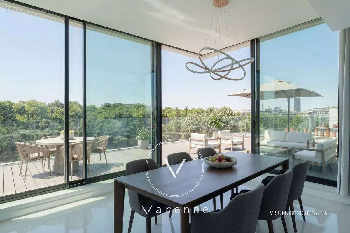 Paris 14e - Parc Montsouris - Duplex d'exception rénové à vendre -  5 pièces - 3 chambres - Terrasses - 250 m² - photo 6