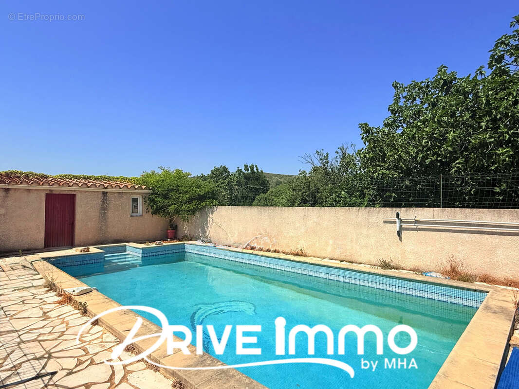 Maison plain-pied 117 m2 - 4 chambres - Piscine - Garage - Terrain 486 m2 - Bizanet - photo 11
