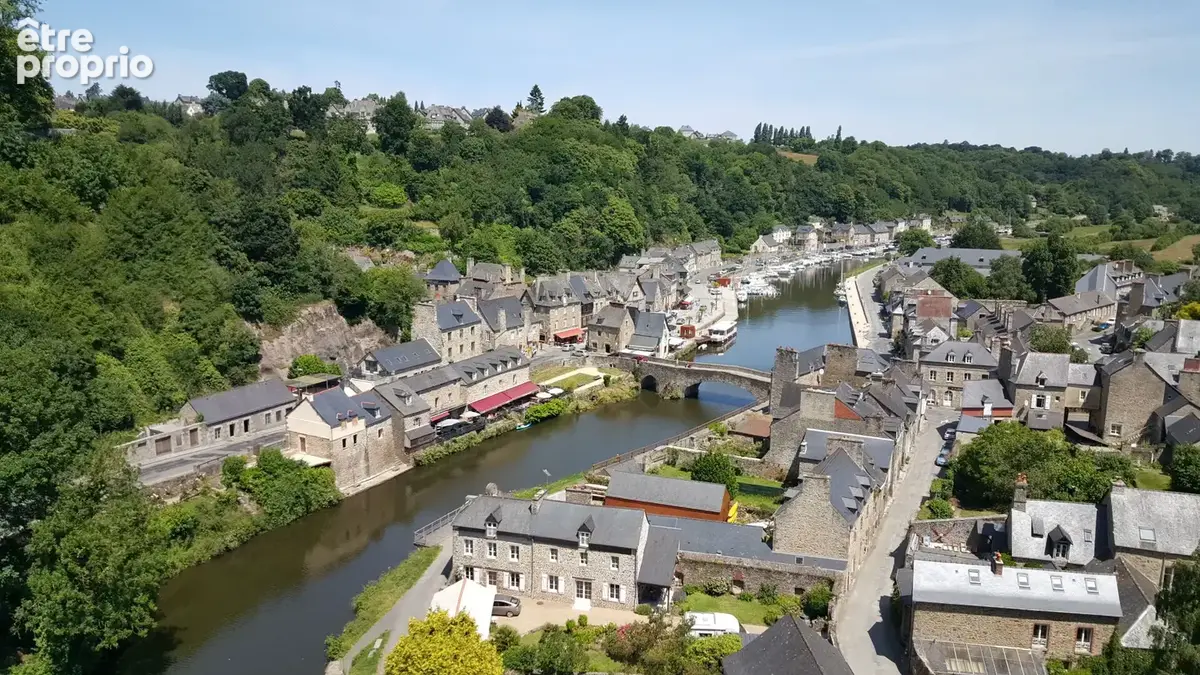 Port de Dinan: Charmante maison de pêcheur, avec terrasse vue Rance - photo 17