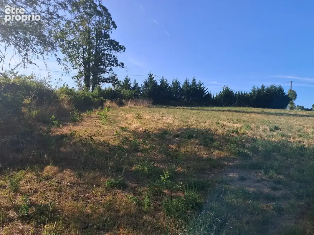 Terrain constructible de 3 085 m2 à Montgibaud   Cadre naturel et calme . - photo 2