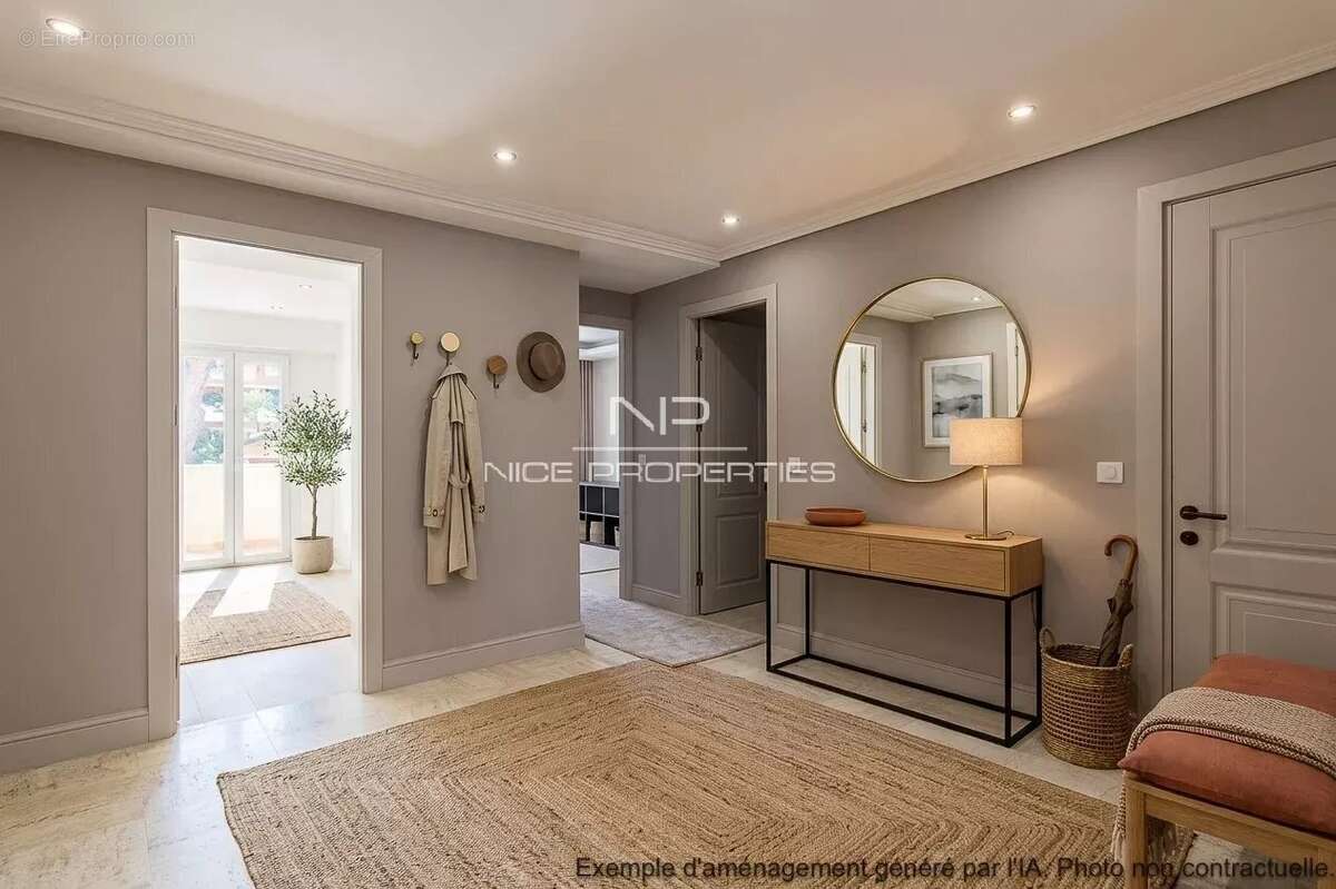 CAP D'AIL : Appartement 3 pièces avec terrasses, à rénover, dans résidence avec piscine et gardien - photo 8