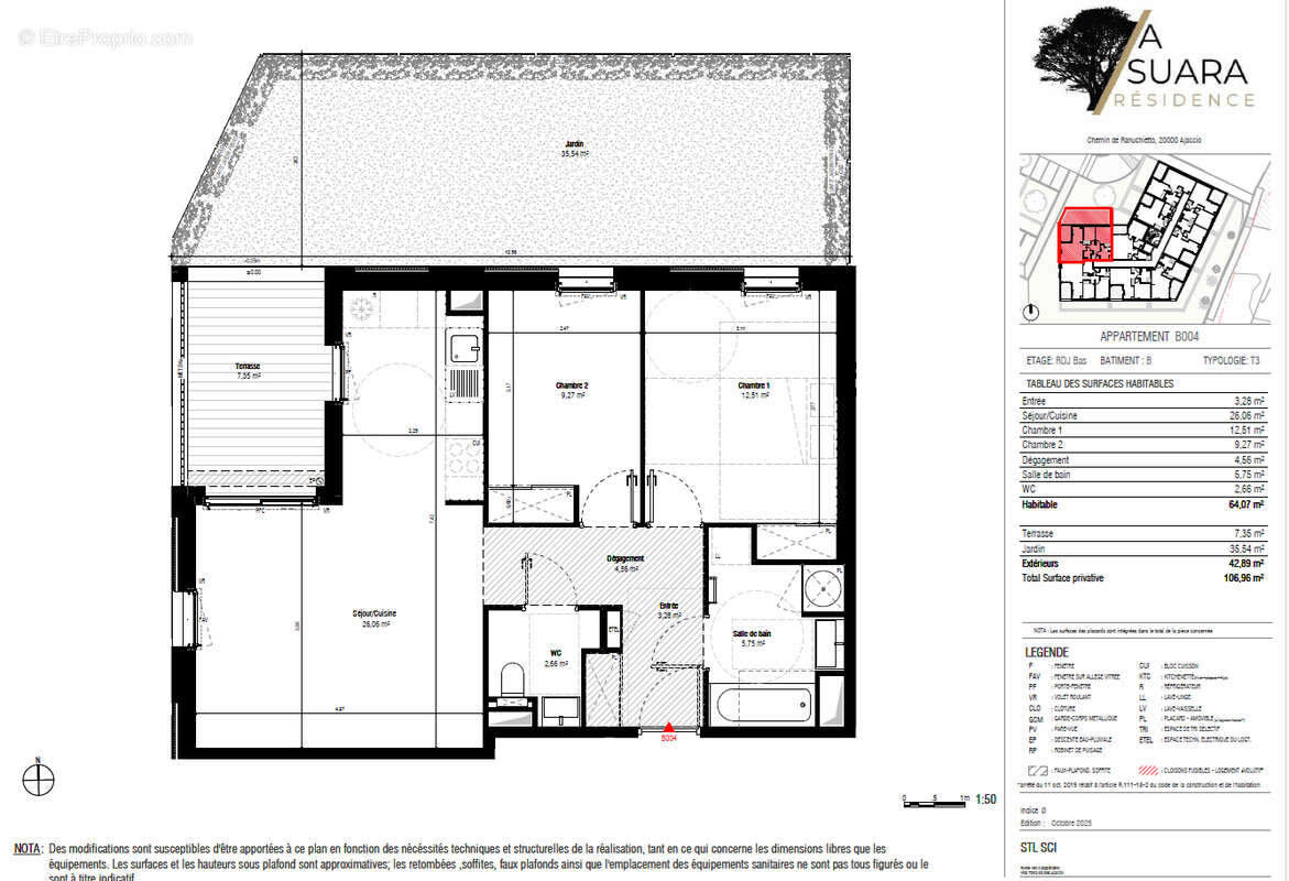 Appartement à AJACCIO
