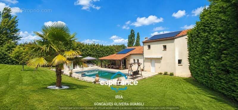 Villa à vendre avec piscine sur une parcelle de 8920m² ALLEZ ET CAZENEUVE (47) - photo 3