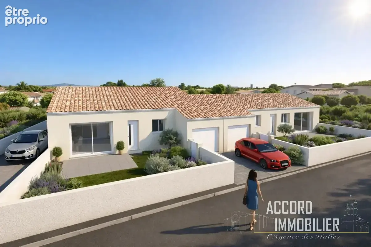 Maison t4 neuve- 98m2- montady - photo 1