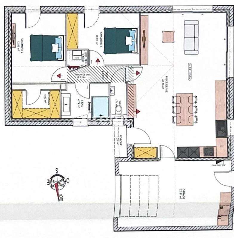 Maison à NIEUL-LE-DOLENT