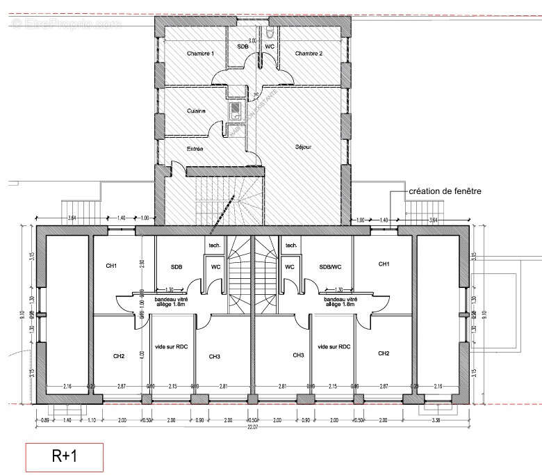 Appartement à PONT-SAINT-VINCENT
