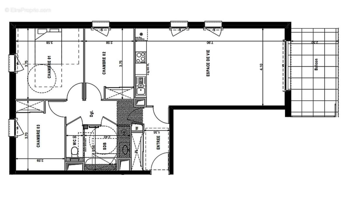 Photo 4 - Appartement à SCIEZ
