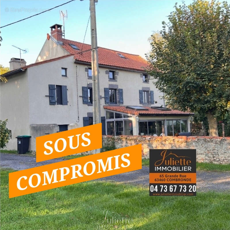 Maison à COMBRONDE