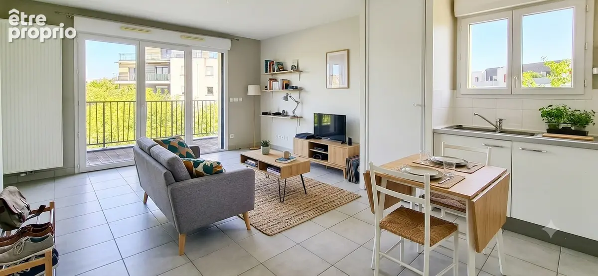 MERIGNAC - Appartement T3 de  58 m² en très bon état - Terrasse 6,5m² - Parking couvert - Ascenseur - photo 2