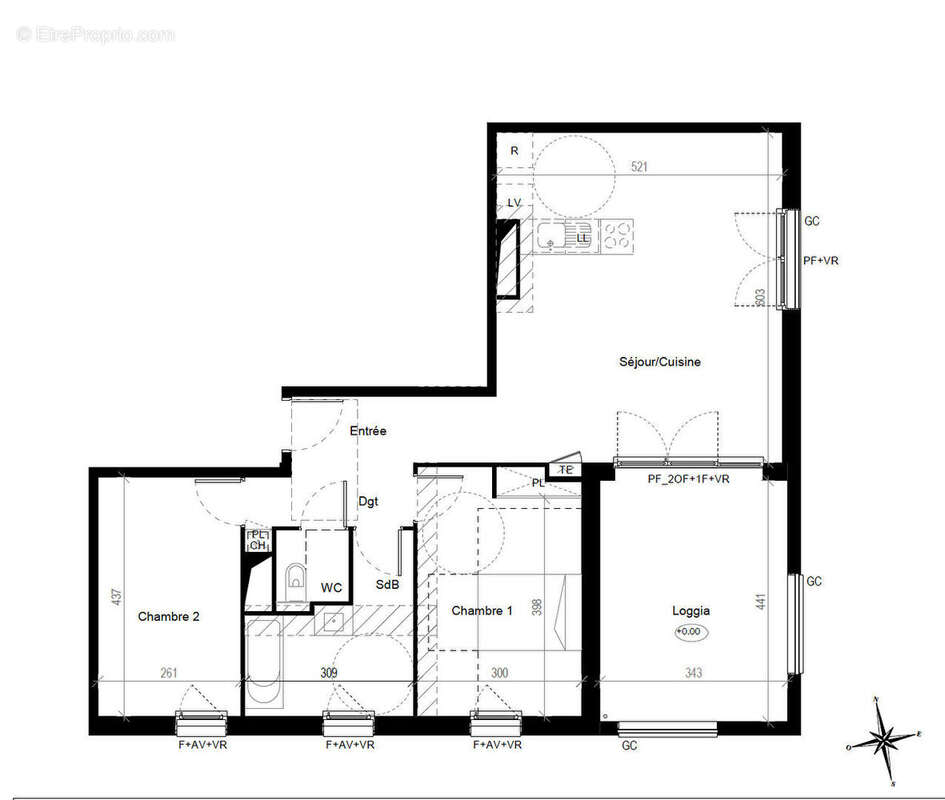 Appartement à TOULOUSE