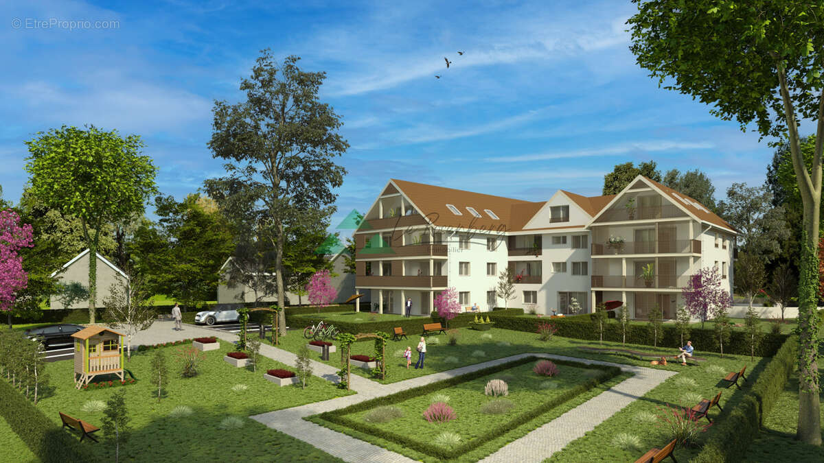 T.3 avec terrasse et place de parking - photo 2