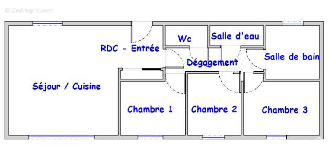 Appartement à SAINT-JACQUES-DE-LA-LANDE