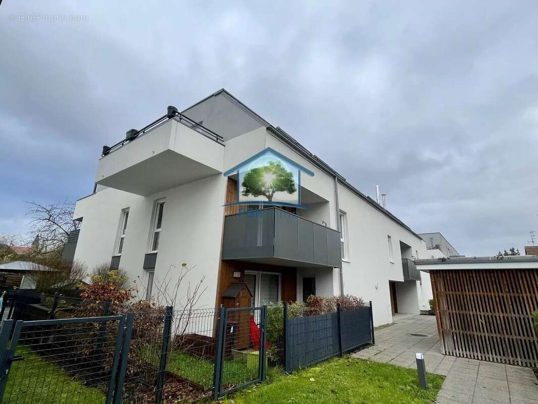 STRASBOURG (67) - T3 60 m² avec terrasse et double garage, proche forêt - photo 9