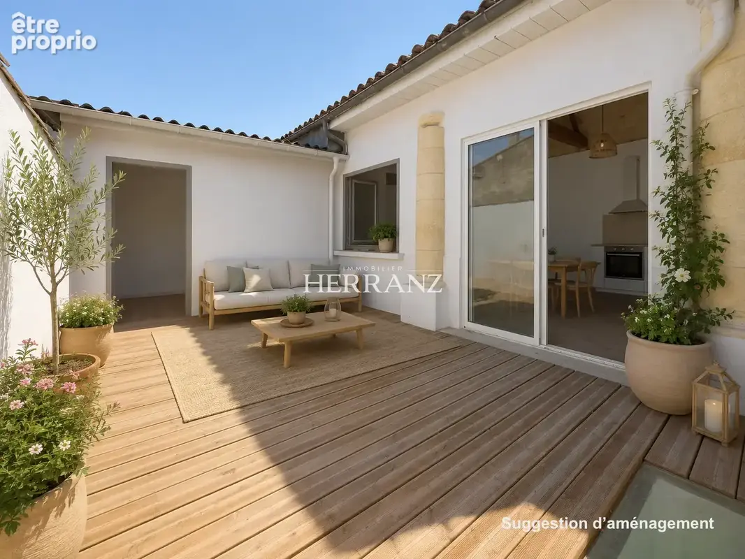Appartement T4 de caractère avec terrasse   Cœur de Bastide de Libourne - photo 9