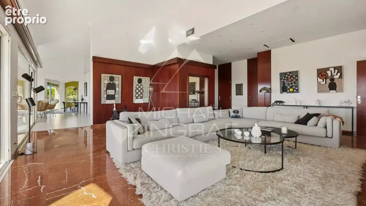 Mandelieu la napoule - propriété vue mer dans domaine privé - proche cannes - photo 5