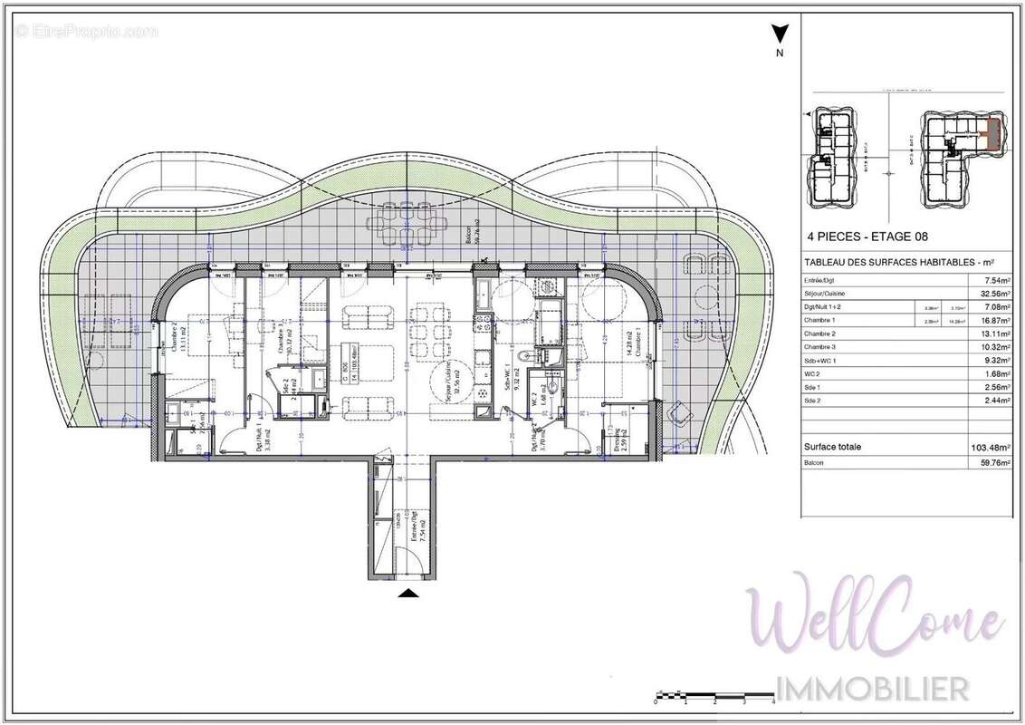 VEFA - Appartement T4 de 103m² côté Sud (Box inclus) à Aix-Les-Bains ! - photo 4