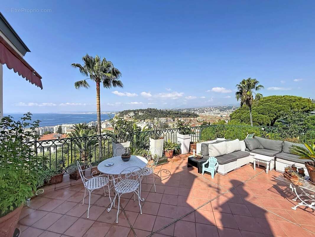 Mont boron –  3 pièces – 130 m² – penthouse – vue mer panoramique – parking – cave – rare - photo 12