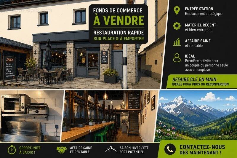 Commerce à MOUTIERS