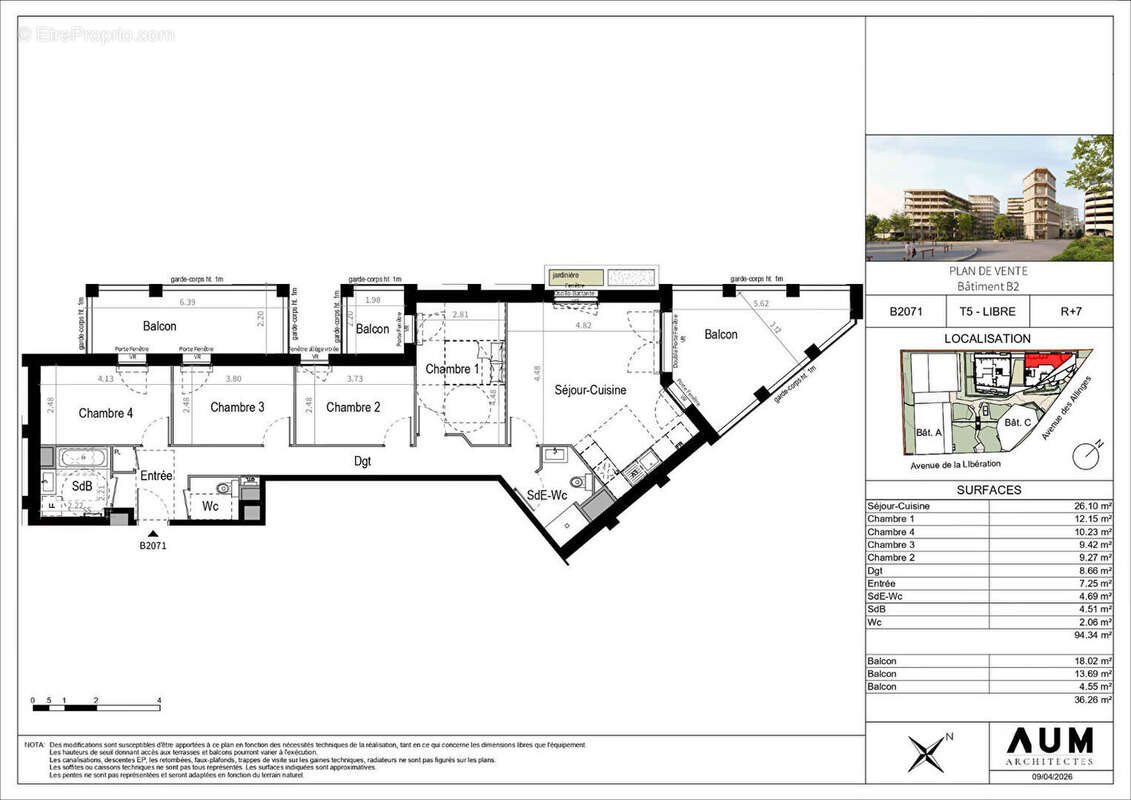 Appartement à THONON-LES-BAINS