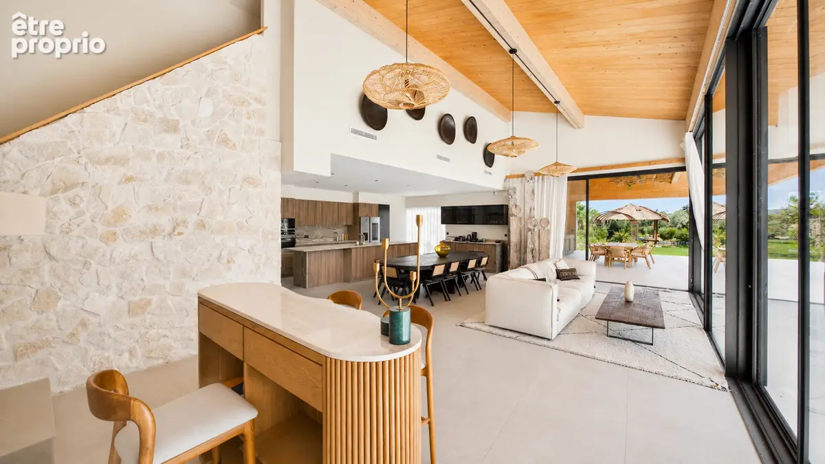 Eygalières , L' oliveraie d'Eygalières , domaine contemporain d'environ 635 m² sur près de 2 hectares avec vue Alpilles, piscine - photo 6
