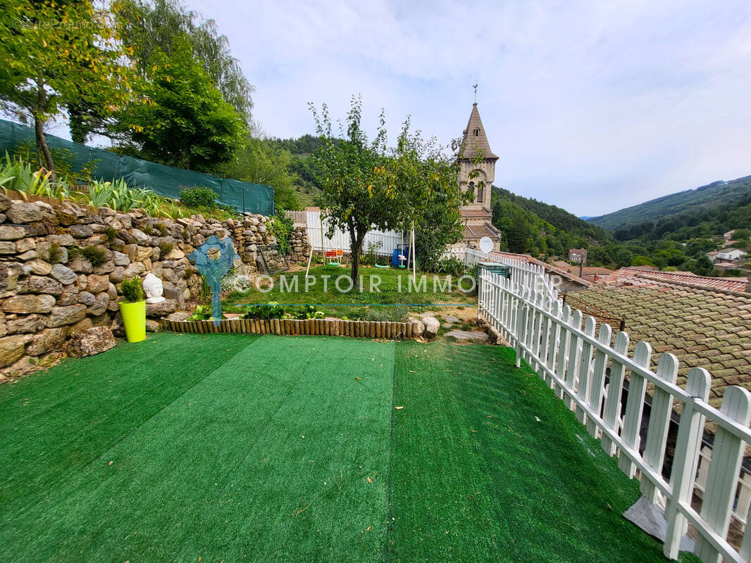 Ardèche (07) A vendre DORNAS - Superbe Maison de village rénovée sans travaux 109m2 habitable avec terrain - photo 19