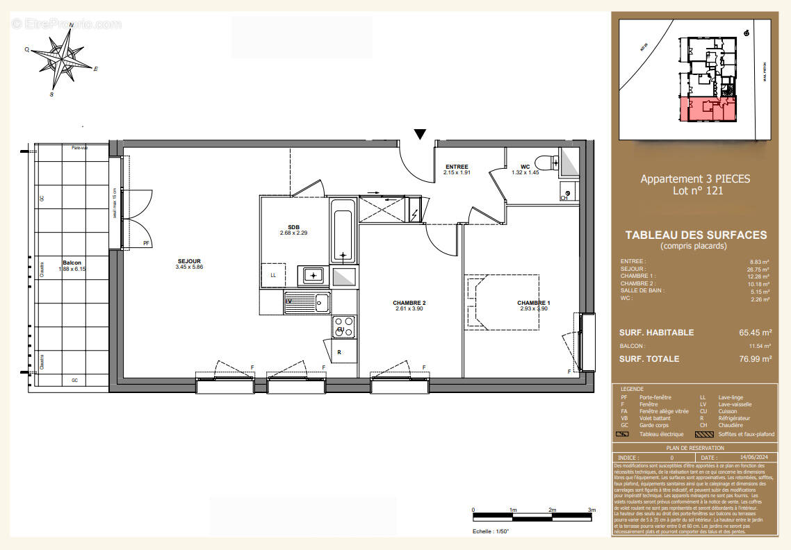 Appartement à BONS-EN-CHABLAIS
