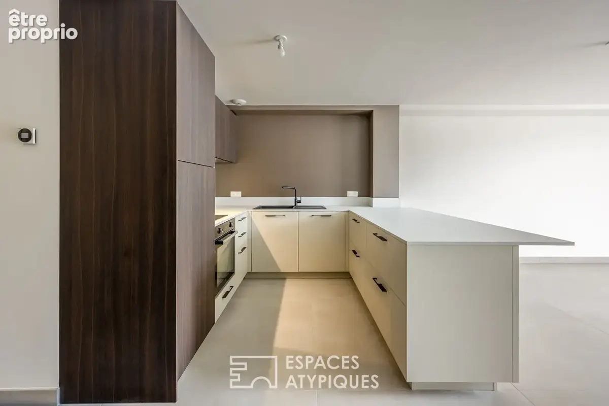 Loft contemporain en duplex et sa terrasse dans une ancienne friche industrielle - photo 5