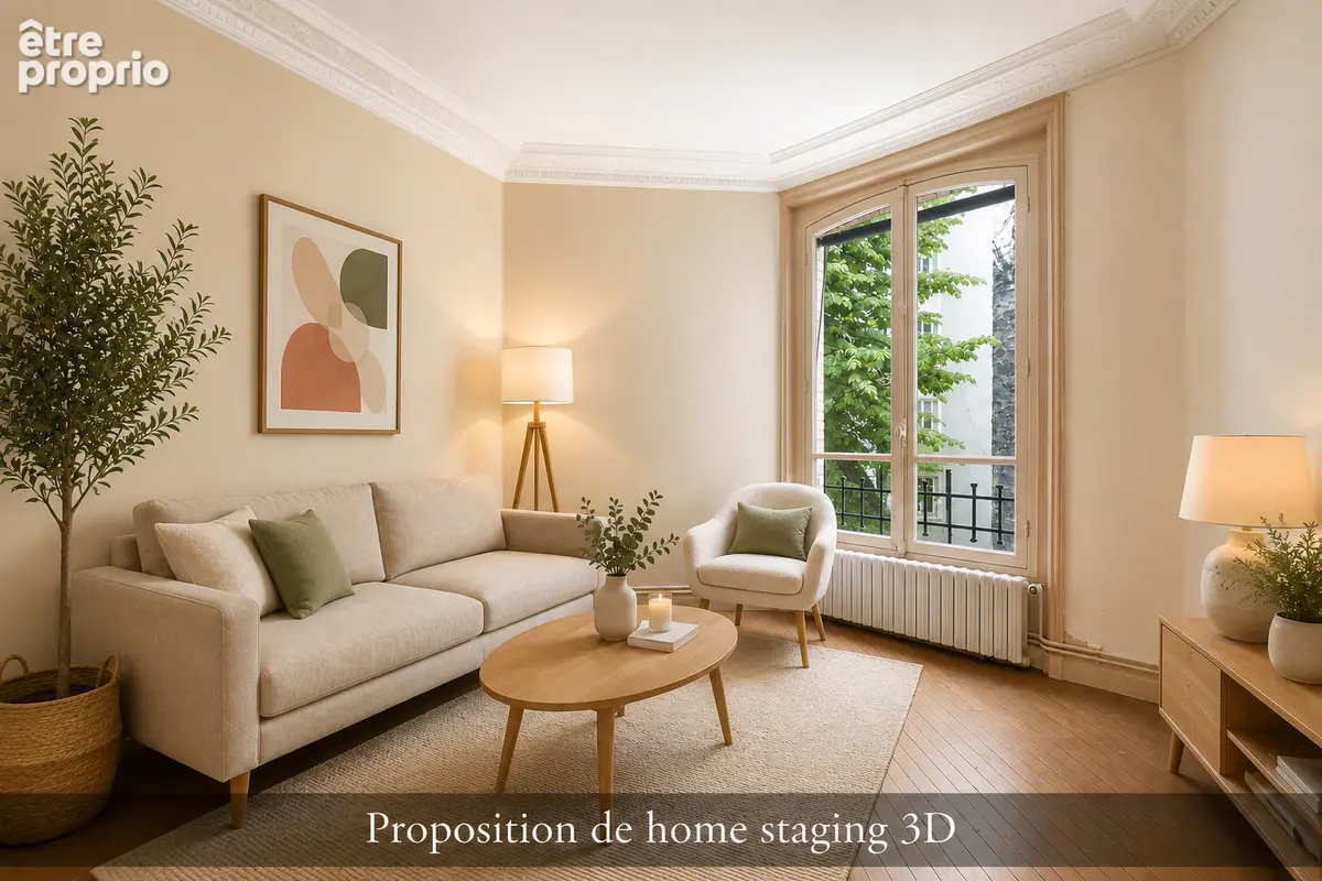 Appartement Paris 2 pièce(s) 55 m2 - photo 3