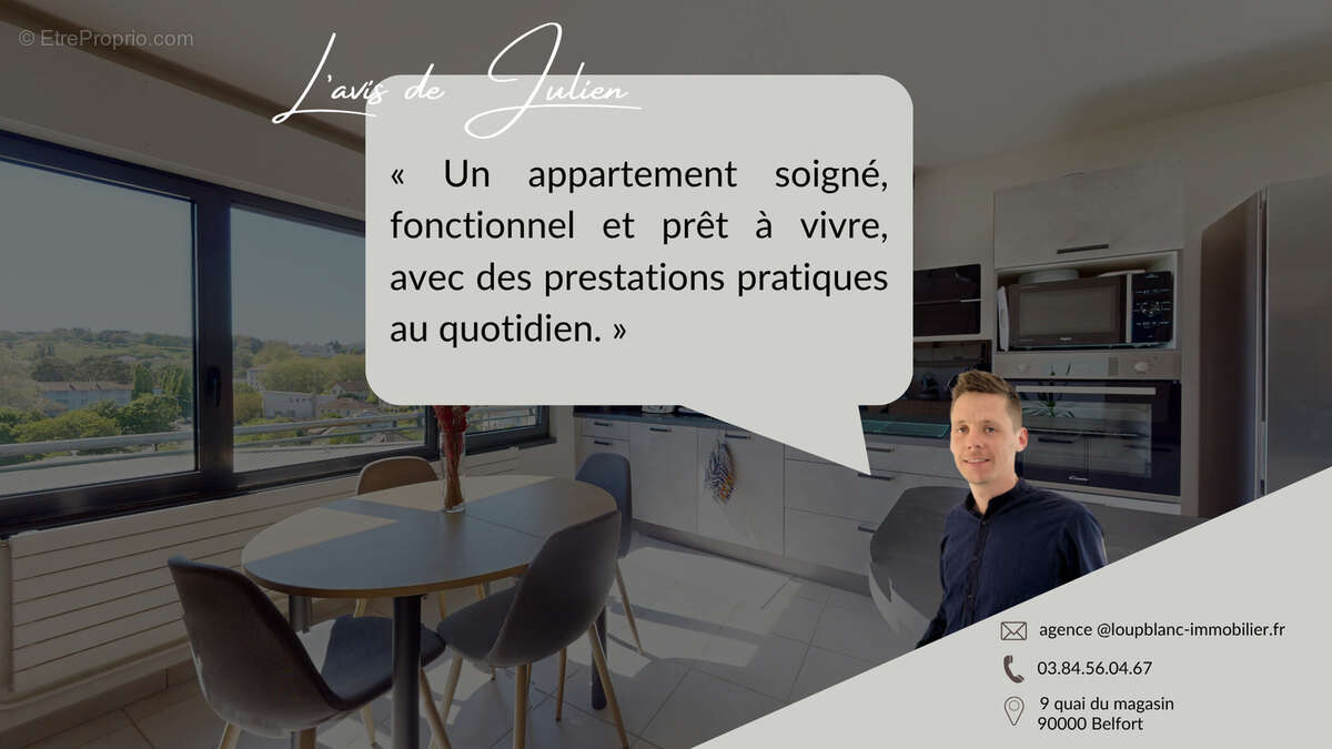 Appartement à MONTBELIARD