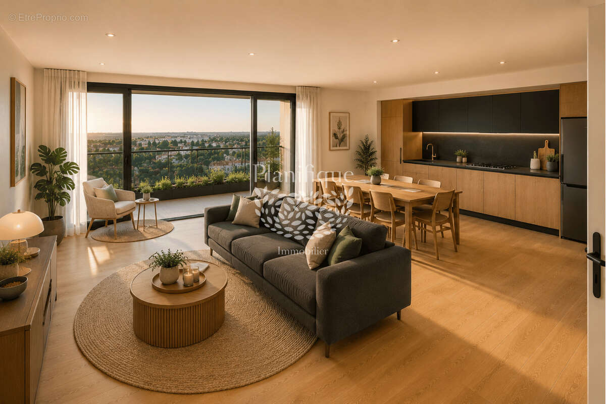 Un appartement quatre pièces lumineux avec balcon aux portes de la Suisse - photo 2