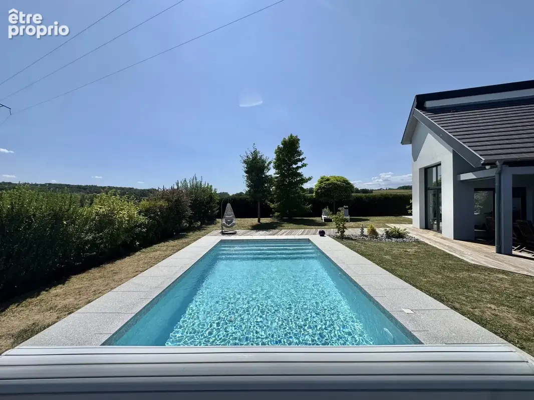 ELBACH - Propriété contemporaine avec piscine en bordure de champs - photo 14