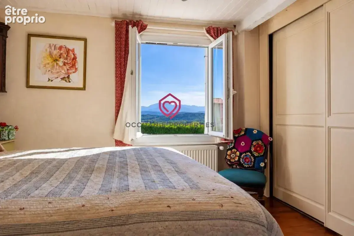 Maison de caractère avec 6 chambres, piscine et vue dégagée sur les Pyrénées - photo 17