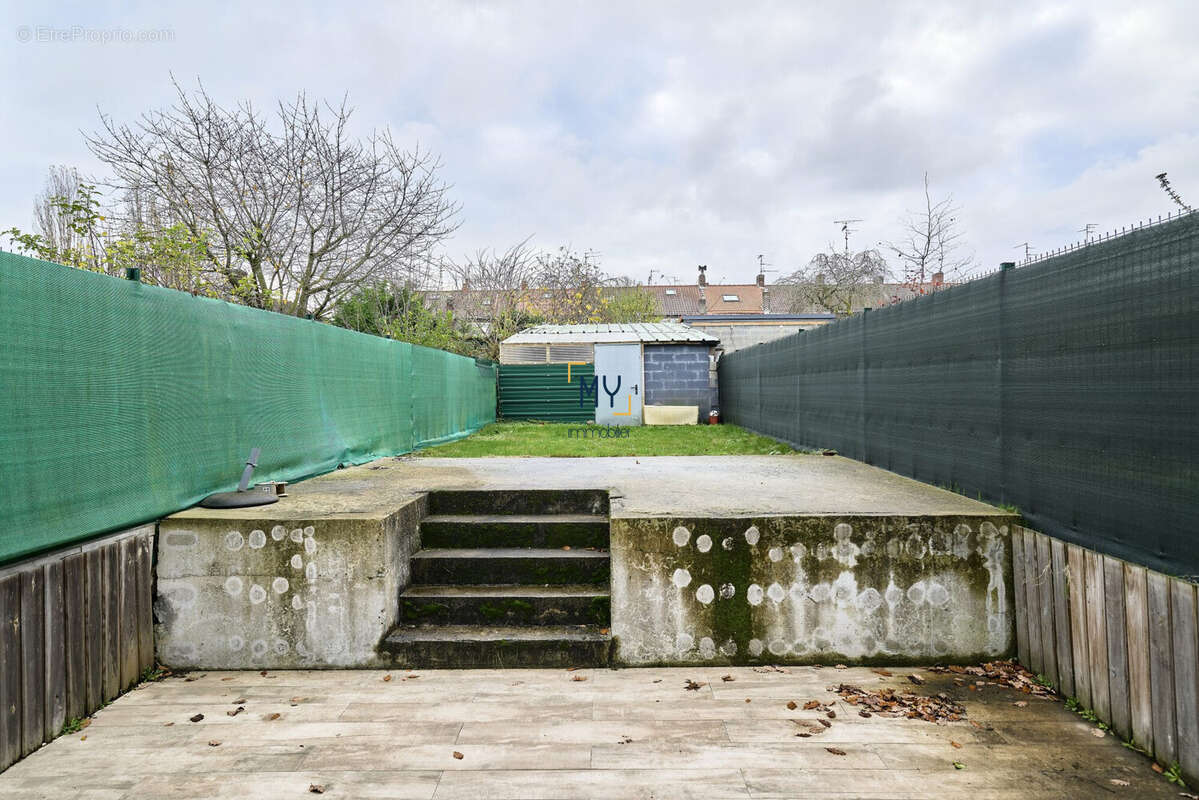 TERRASSE &amp; JARDIN - Maison à vendre - 5 pièces - 120 m² - Roubaix - Maison à ROUBAIX