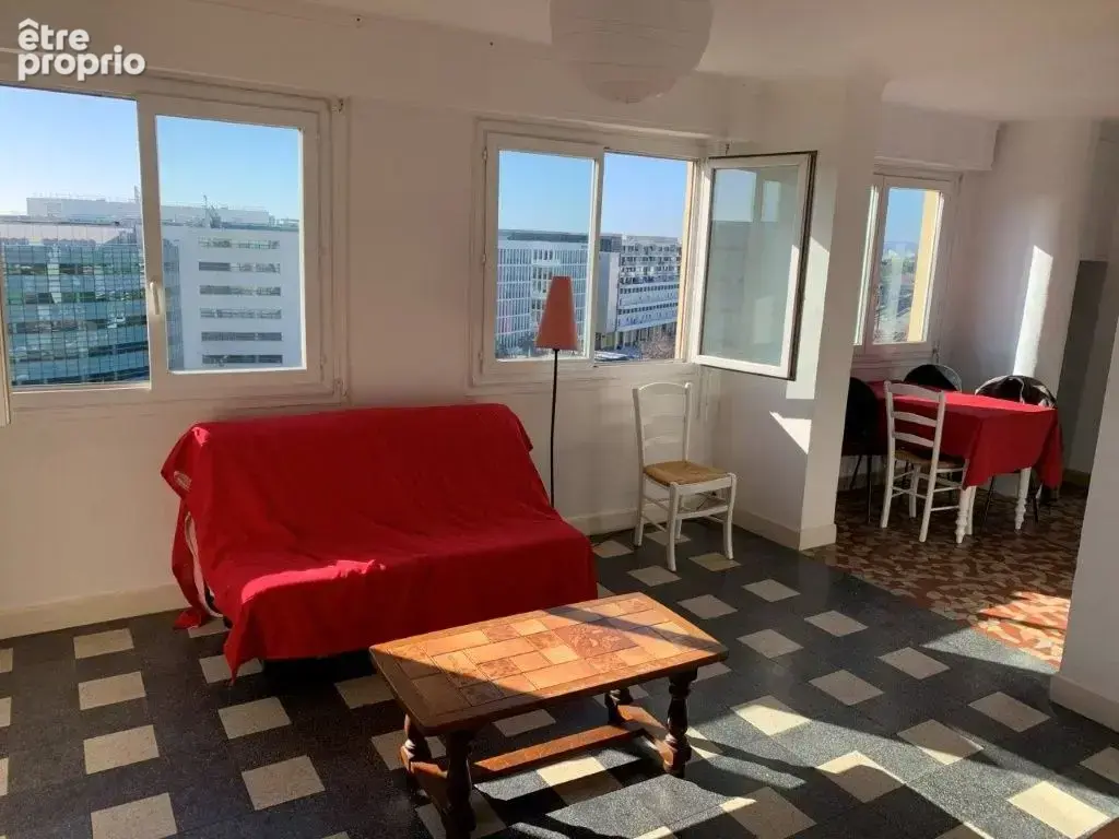 Nice ouest - vue mer 3 pieces - parking - photo 1