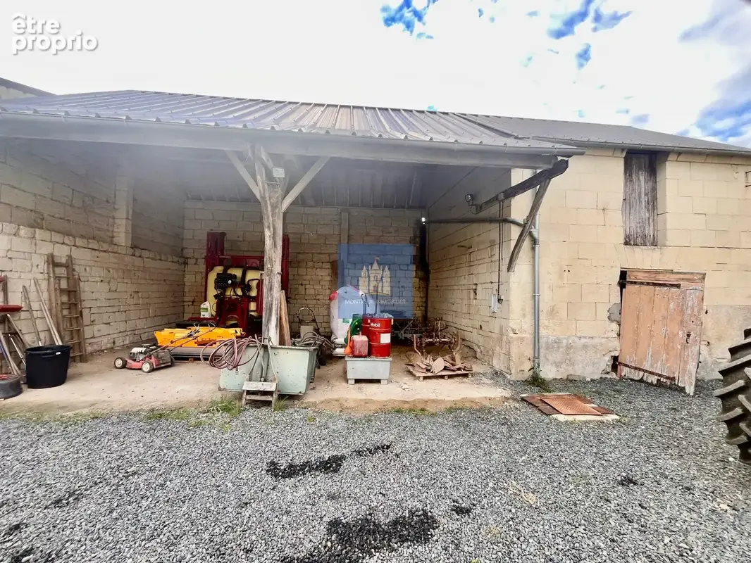 Brézé (49)  ferme du xviiiéme  au coeur d'un village historique - photo 12
