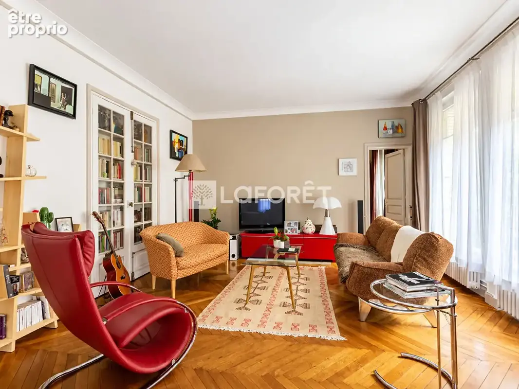 Appartement Paris 5 pièce(s) 101 m2 - photo 2