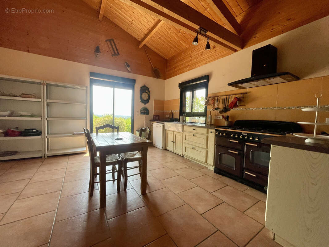 Belle maison avec chalet vue Pyrénées à Tieste-Uragnoux - photo 4