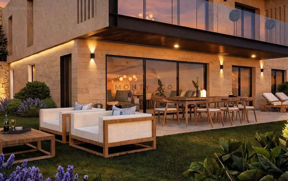 Vente appartement contemporain 3 chambres avec jardin privatif et vue mer – Éze - photo 7