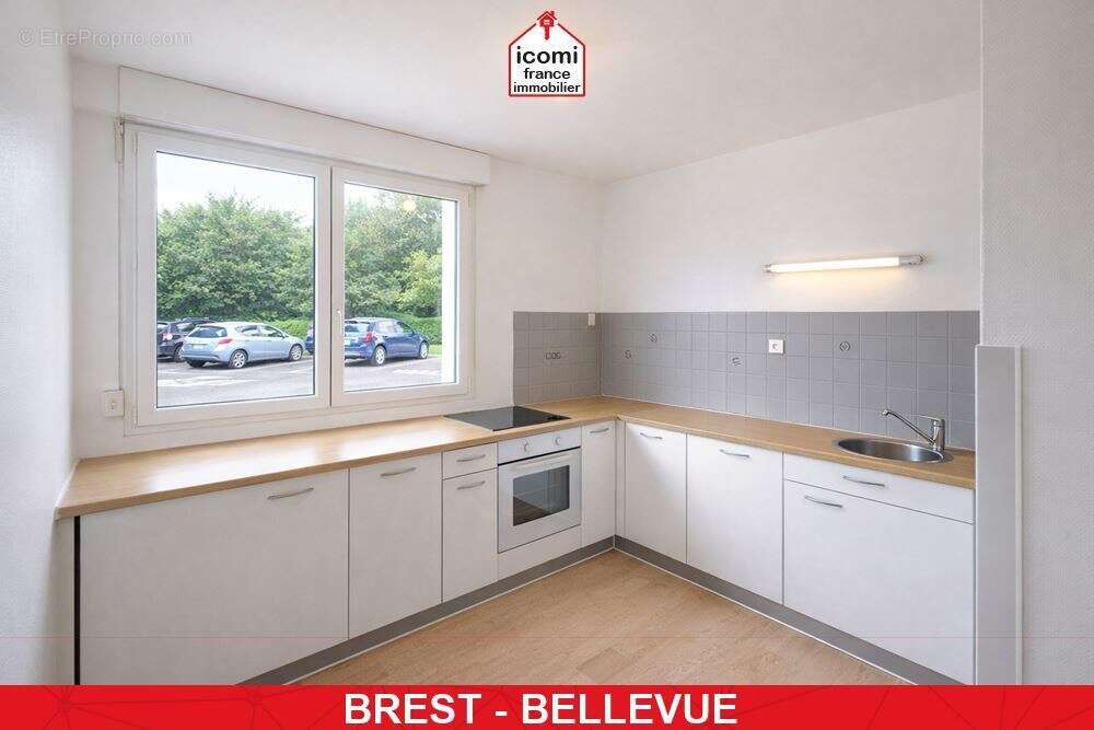 Finistere - brest (29200) - a vendre - appartement - t3 - lumineux - dalle beton - ascenseur - place de parking souterrain prive - photo 1
