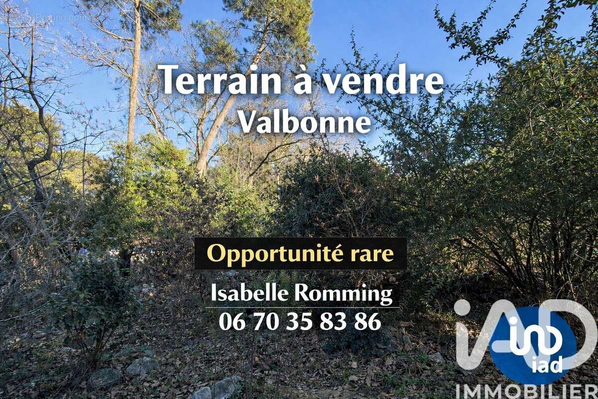 Photo 2 - Terrain à VALBONNE