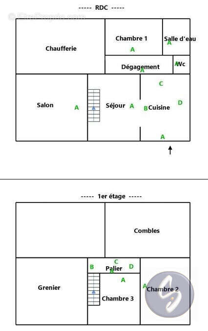 Maison à VAUSSEROUX