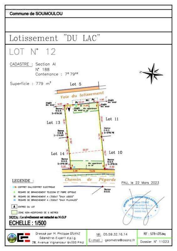 Terrain à SOUMOULOU