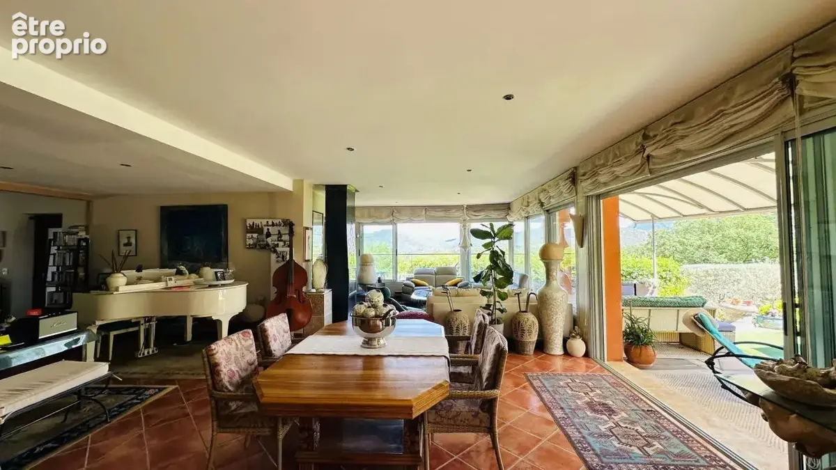 À vendre - superbe propriété villa 192m² terrain 3900m² piscine vues imprenables  mont ventoux  secteur vaison - photo 12
