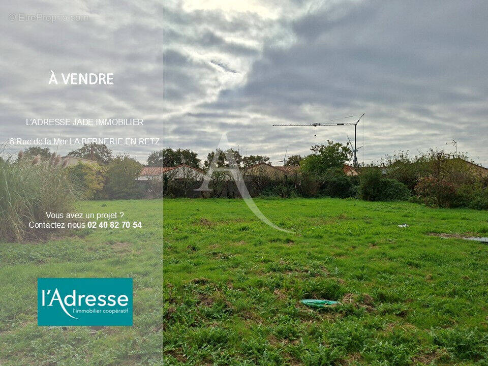 Terrain à SAINT-HILAIRE-DE-CHALEONS