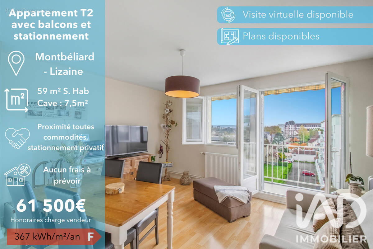 Photo 1 - Appartement à MONTBELIARD