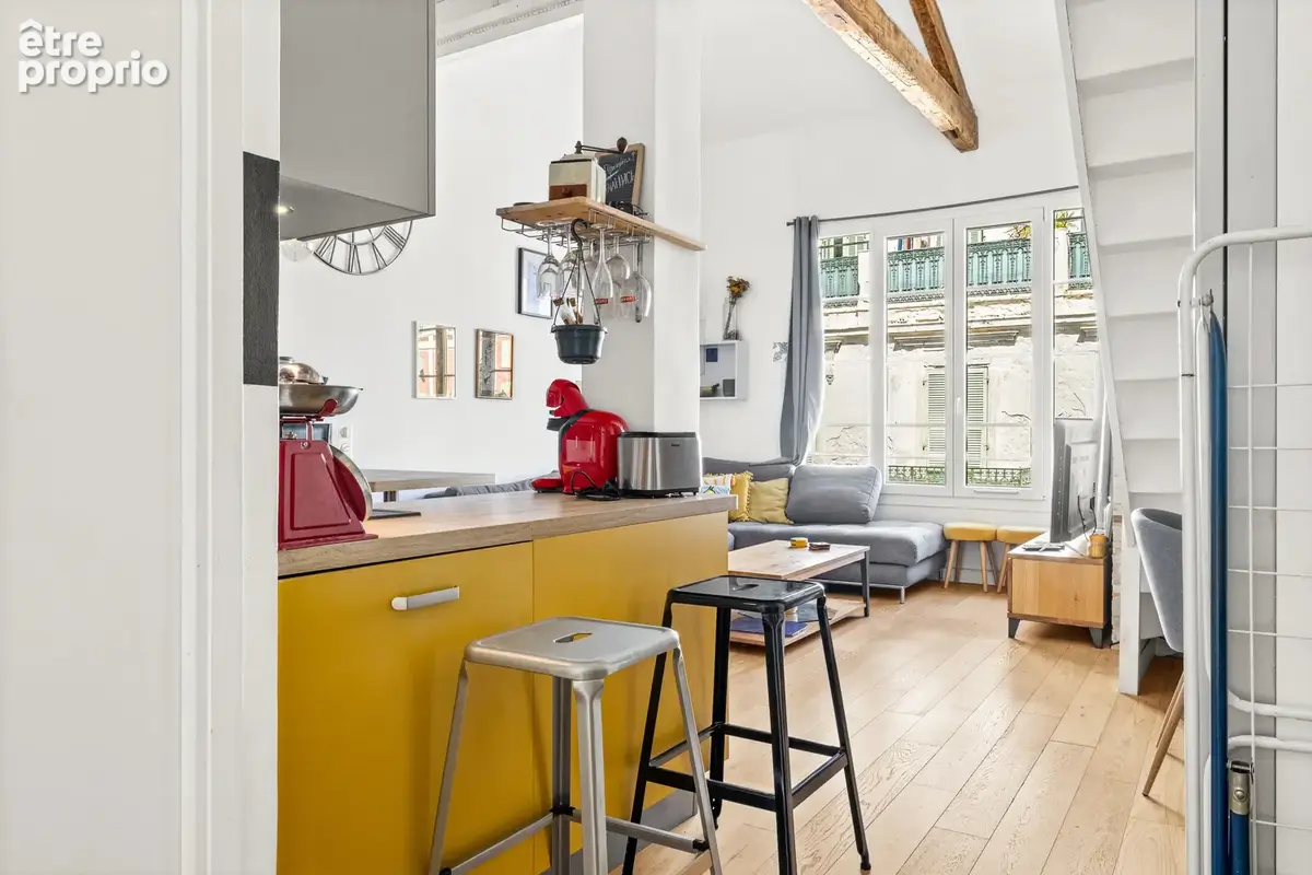 Nice Libération – Duplex  lumineux, rénové, au calme - photo 4