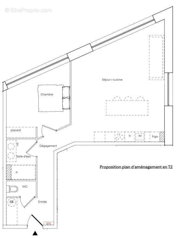 Plateau viabilisé à aménager - parking privatif - Résidence confort et modernité - photo 3