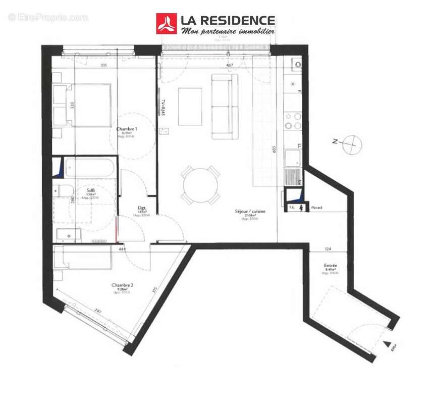 Appartement à EPINAY-SUR-SEINE