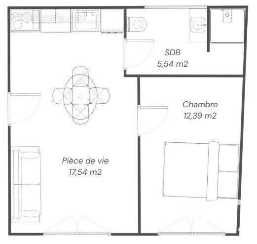 Photo 1 - Appartement à MORLAIX