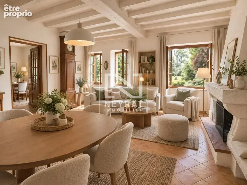 Au calme d'un petit quartier de village, une maison en pierre pleine de potentiel - photo 14